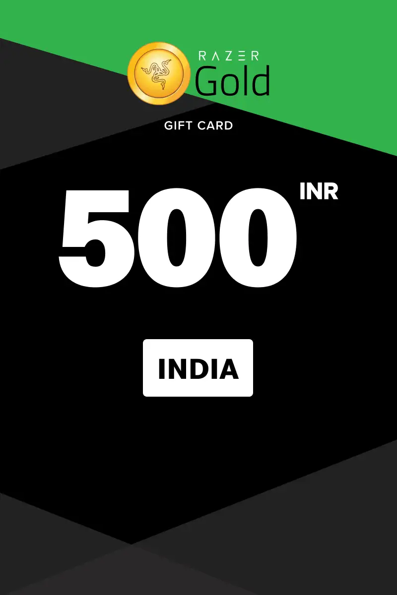 Razer Gold 500 INR Gift Card (India) - Digital Key