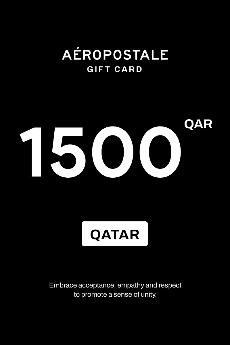 Aeropostale 1500 QAR Gift Card (Qatar) - Digital Key