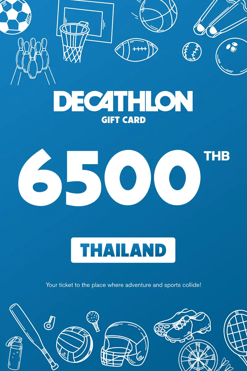Decathlon 6500 THB Gift Card (Thailand) - Digital Key