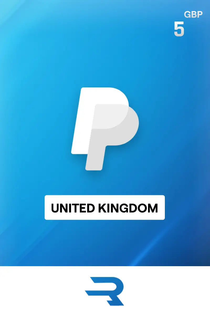 Rewarble Paypal 5 GBP Gift Card (United Kingdom) - Rewarble - Digital Key