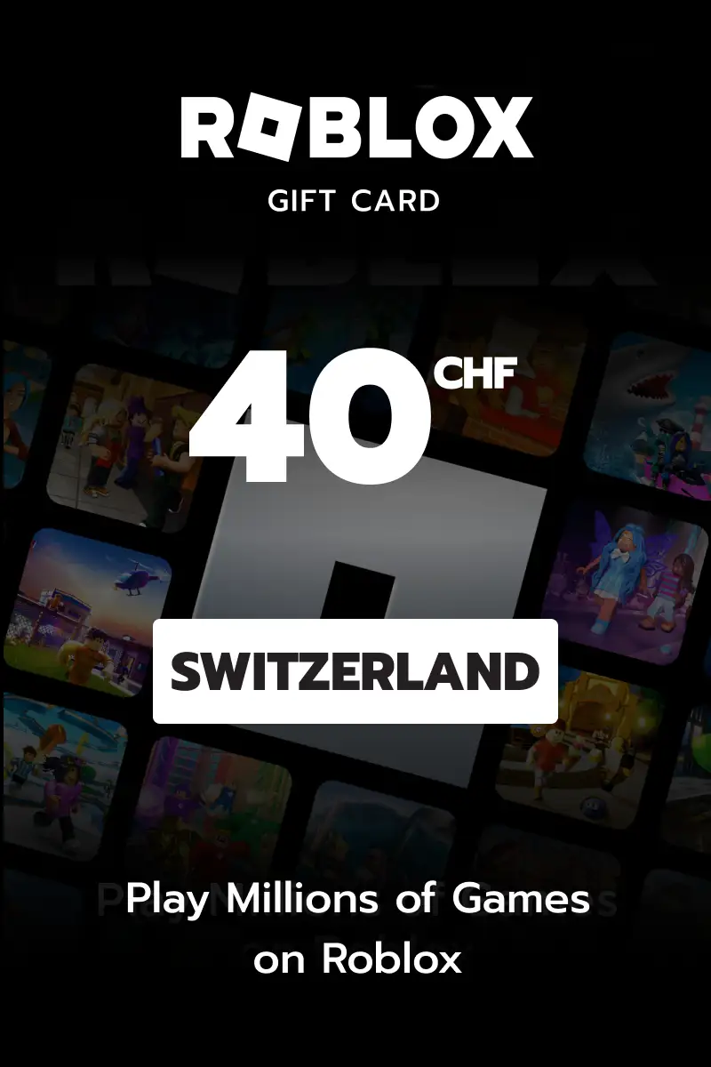 Roblox 40 CHF Gift Card (Switzerland) - Digital Key