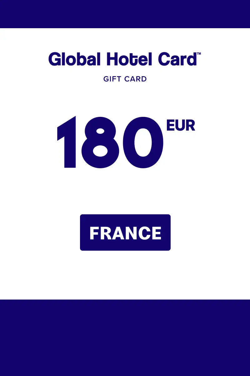 Global Hotel Card 180 EUR Gift Card (France) - Digital Key