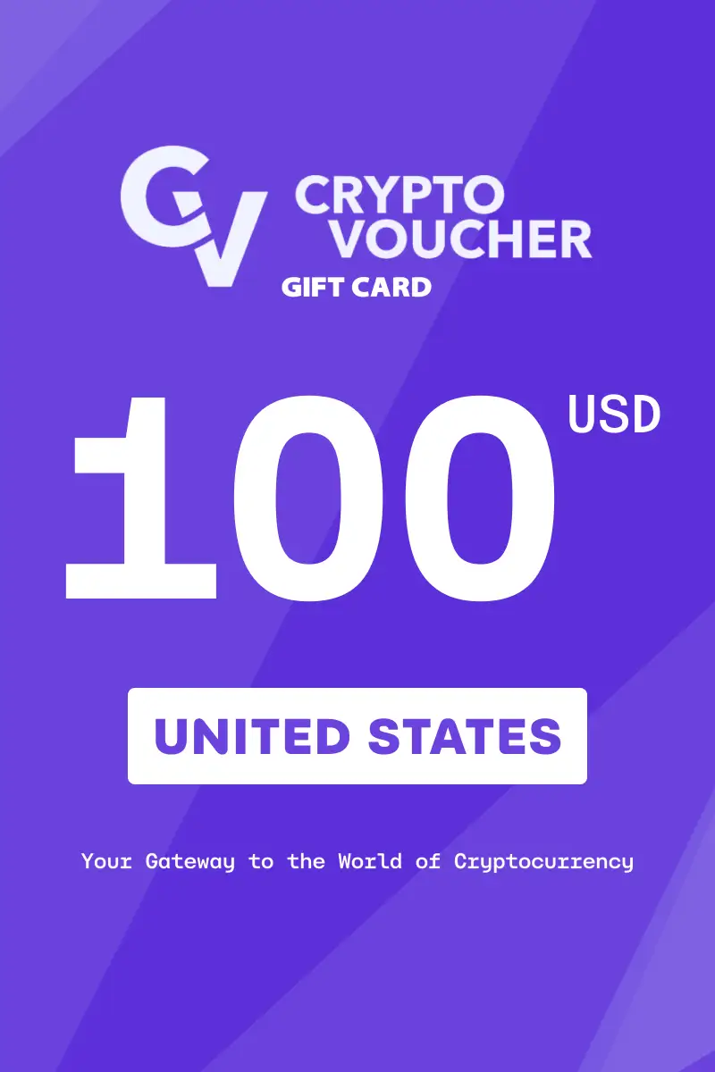 Buy Crypto Voucher 100 USD Gift Card (United States) - Digital Key
