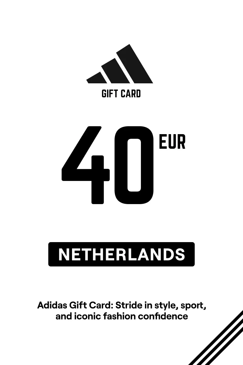 Adidas 40 EUR Gift Card (Netherlands) - Digital Key