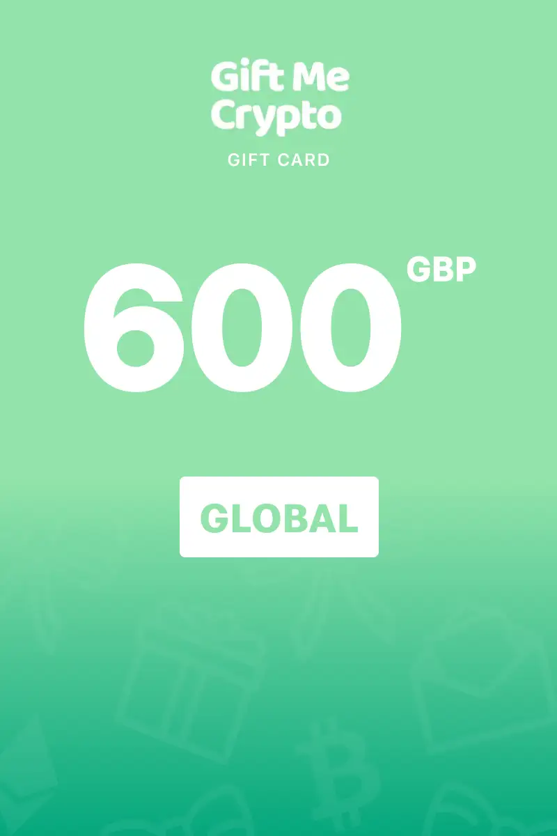 Gift Me Crypto (ETH) 600 GBP Gift Card (Global) - Digital Key