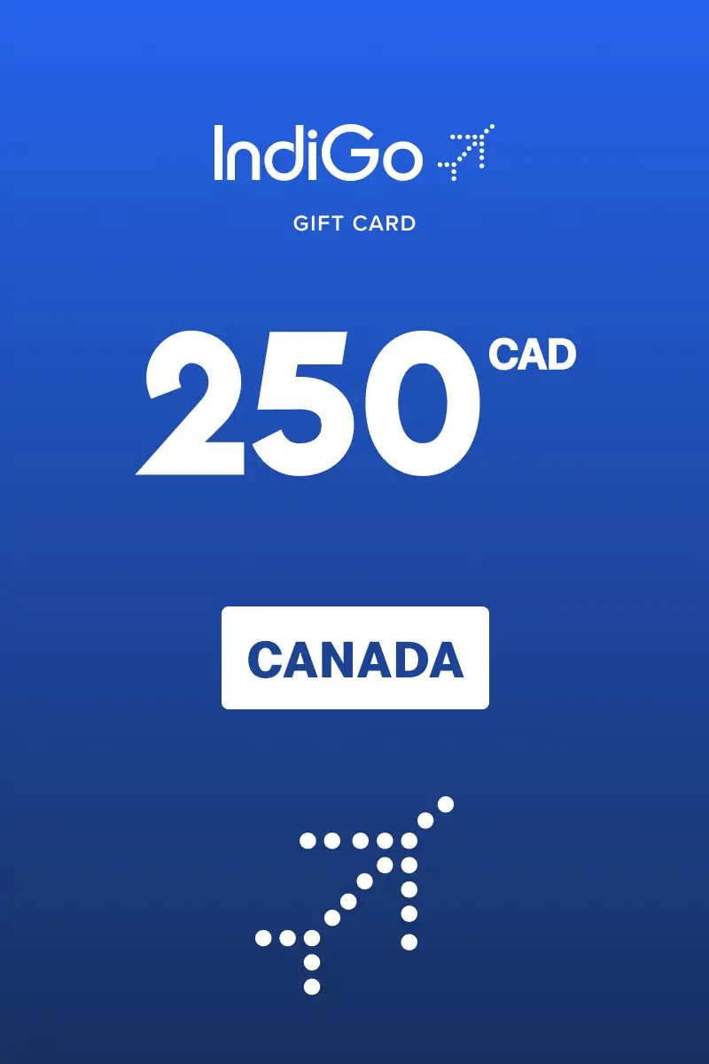 Indigo 250 CAD Gift Card (Canada) - Digital Key