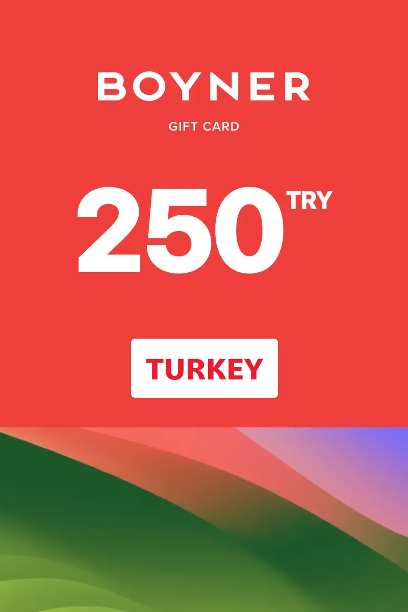 Boyner 250 TRY Gift Card (Turkey) - Digital Key