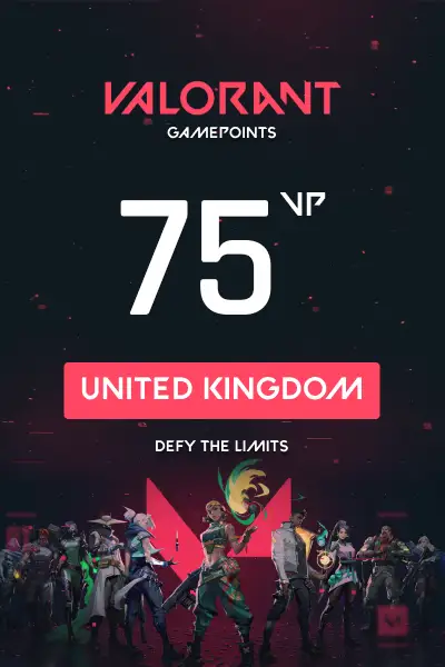VALORANT 75 Valorant Points (United Kingdom) - Digital Key