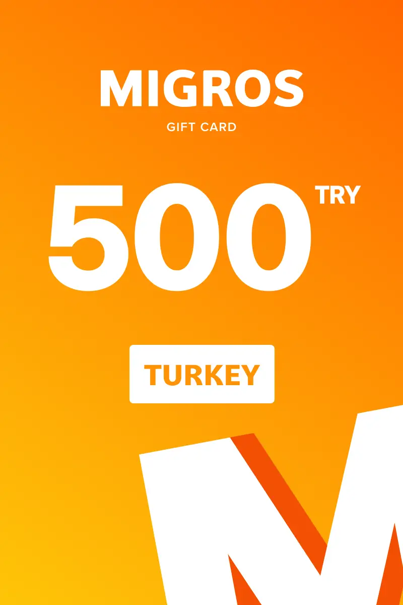 Migros 500 TRY Gift Card (Turkey) - Digital Key