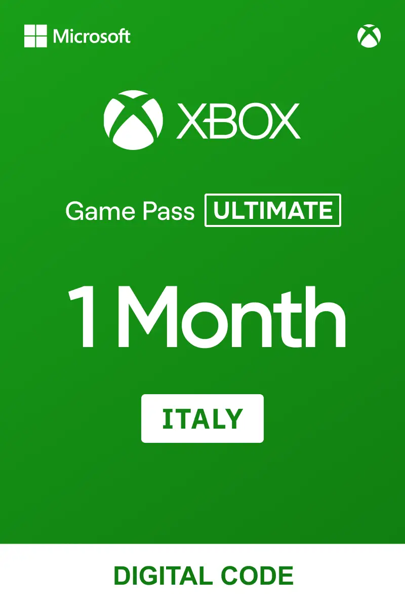 Xbox Game Pass Ultimate 1 Month (Italy) - Xbox Live - Digital Key