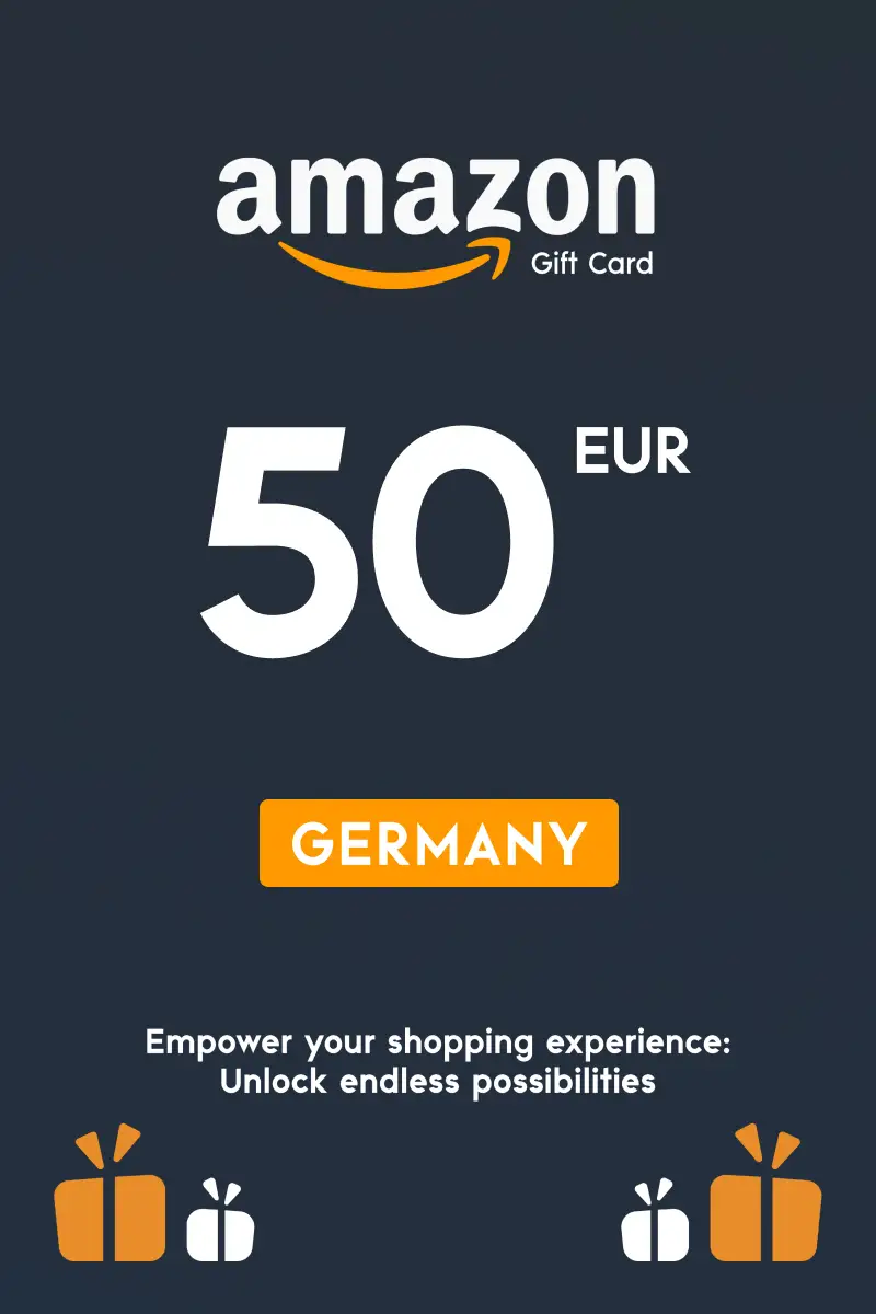 Amazon 50 EUR Gift Card (Germany) - Digital Key