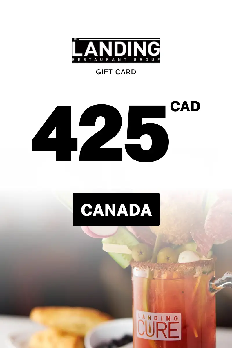 The Landing Group of Restaurants 425 CAD Gift Card (Canada) - Digital Key