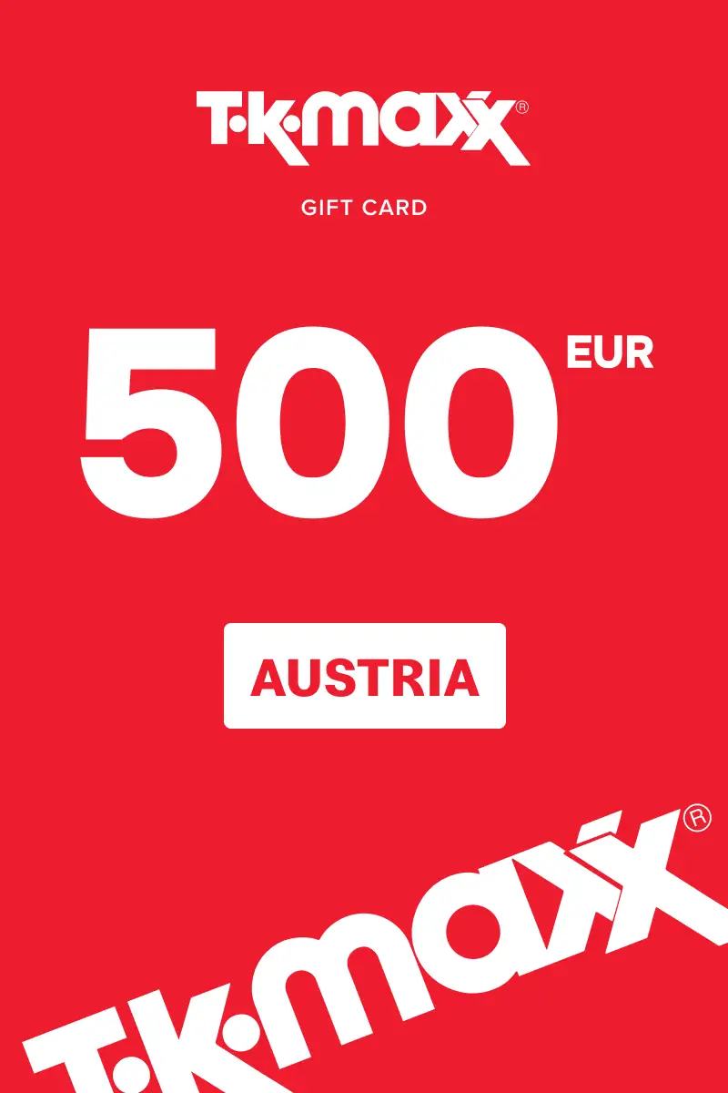 TK Maxx 500 EUR Gift Card (Austria) - Digital Key