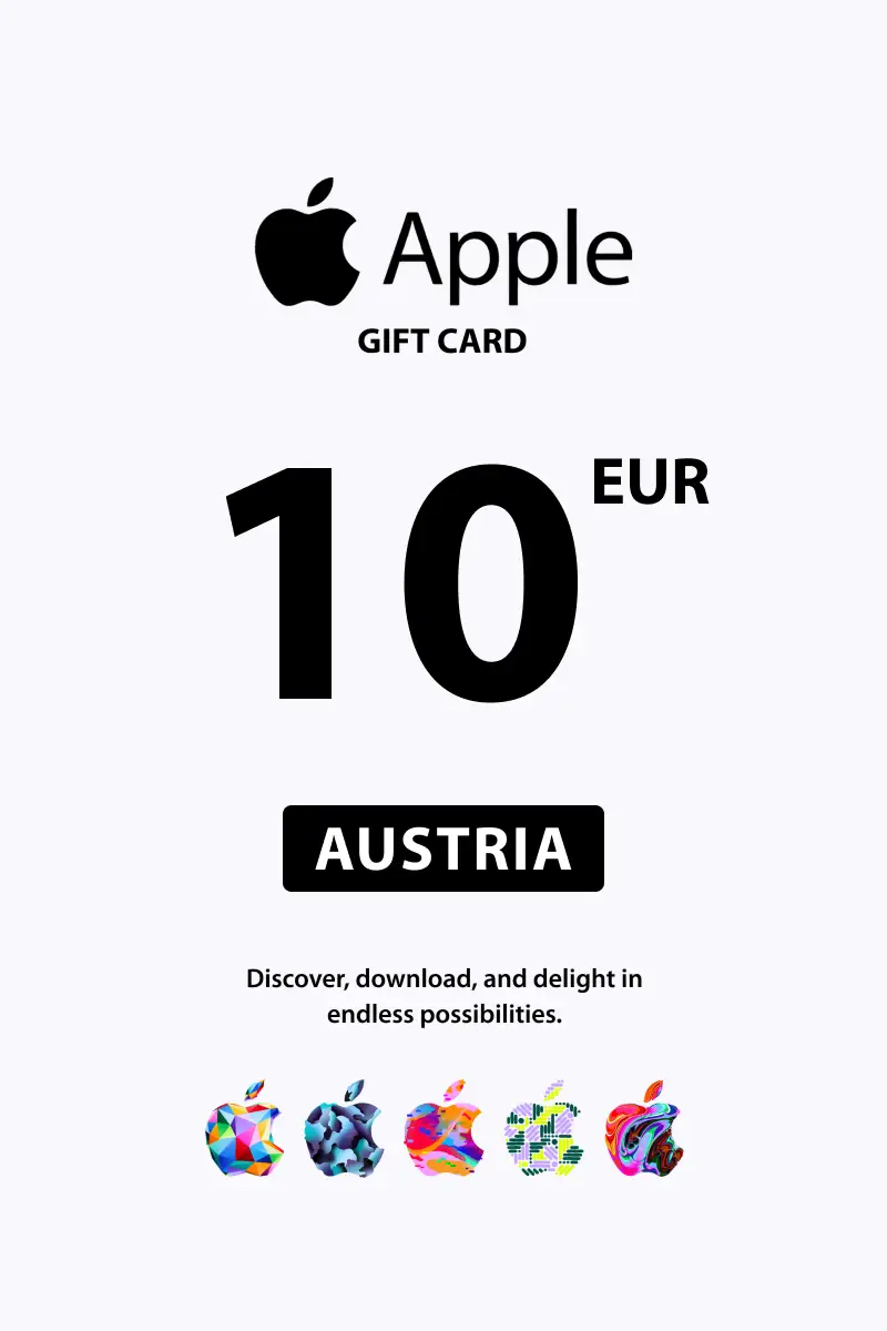 Apple 10 EUR Gift Card (Austria) - Digital Key