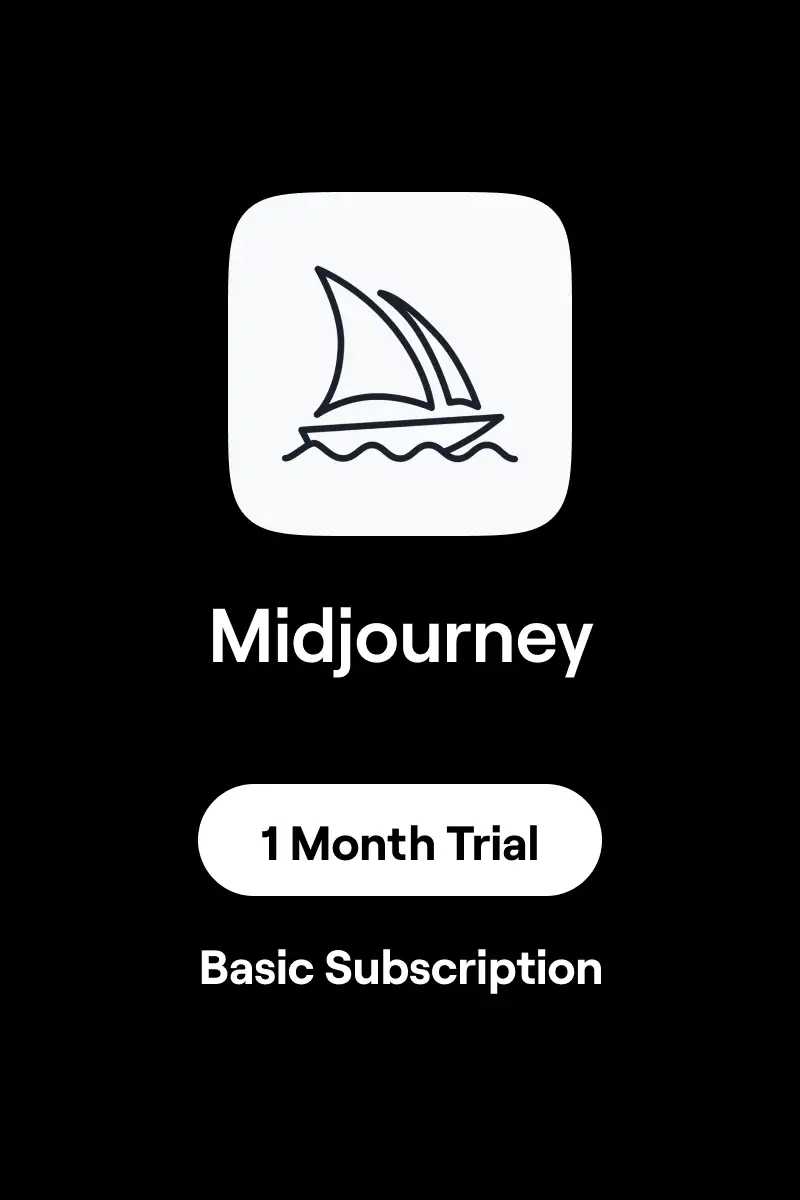 

Midjourney - 1 Month Trial Basic Subscription - Digital Code