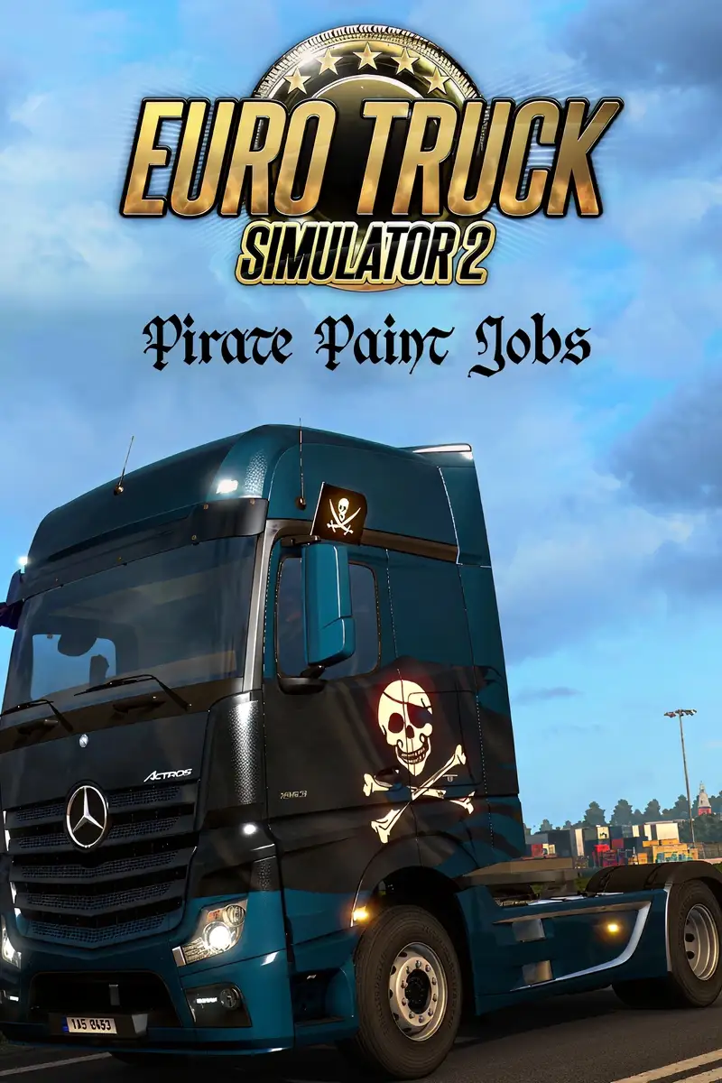 Euro Truck Simulator 2 - Pirate Paint Jobs Pack DLC (Global) (PC / Mac / Linux) - Steam - Digital Key