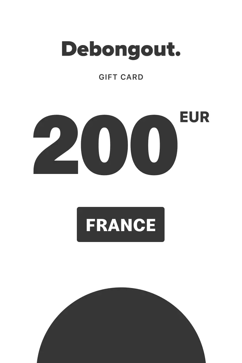 Debongout 200 EUR Gift Card (France) - Digital Key
