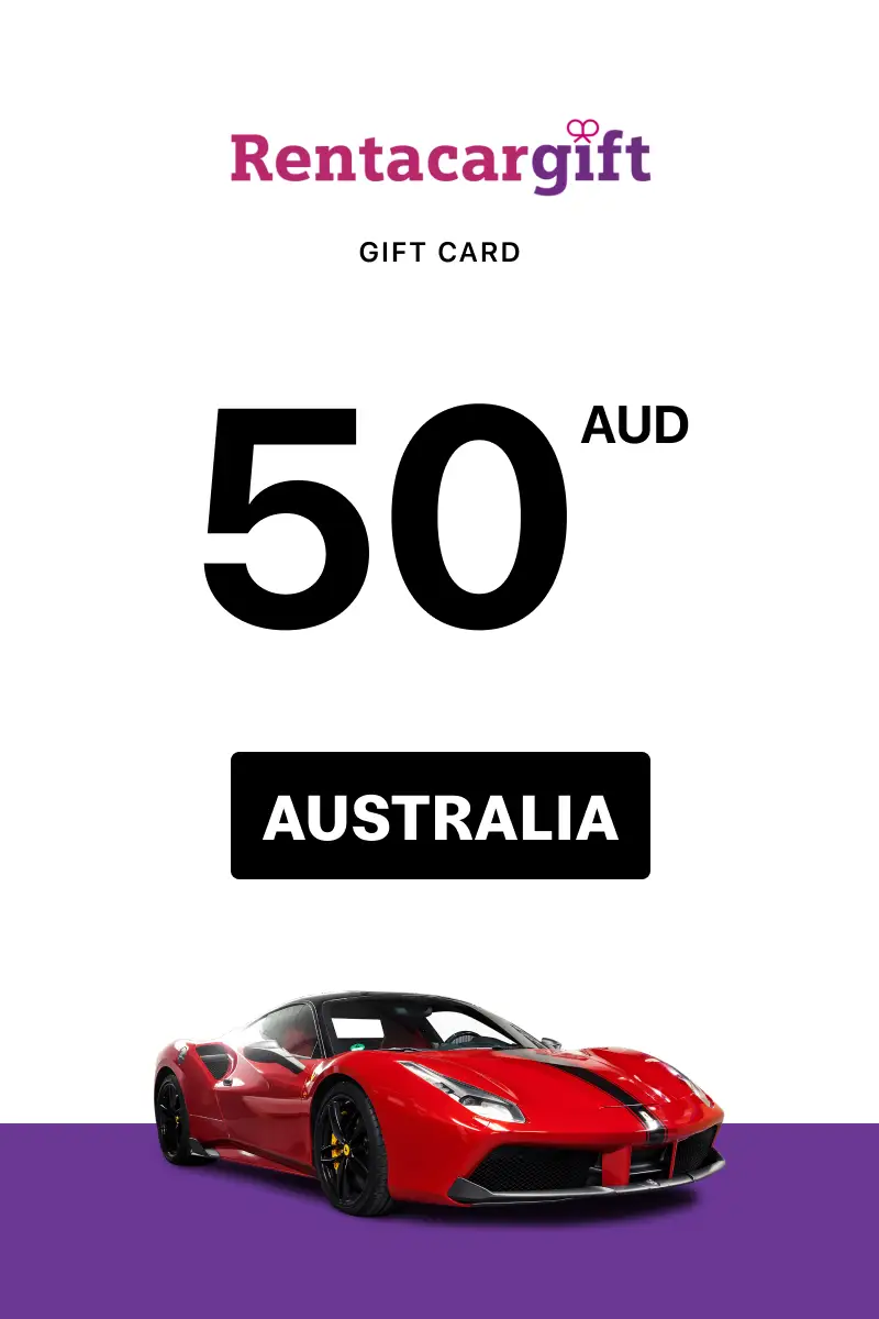 Rentacar Gift 50 AUD Gift Card (Australia) - Digital Key
