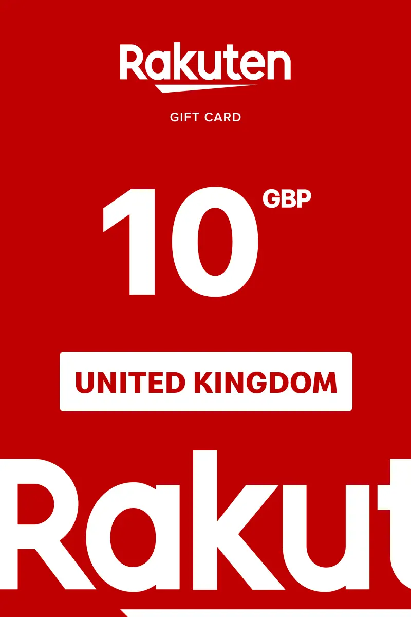 Rakuten Kobo 10 GBP Gift Card (United Kingdom) - Digital Key