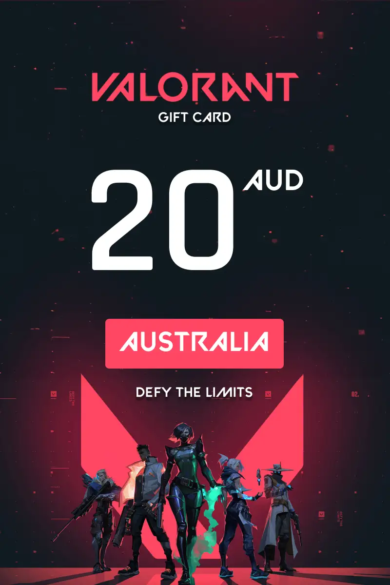 Valorant 20 AUD Gift Card (Australia) - Digital Key