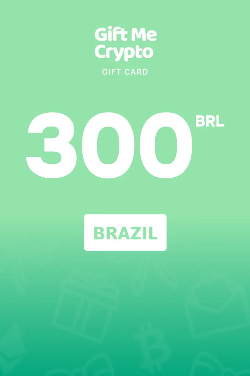 Gift Me Crypto 300 BRL Gift Card (Brazil) - Digital Key