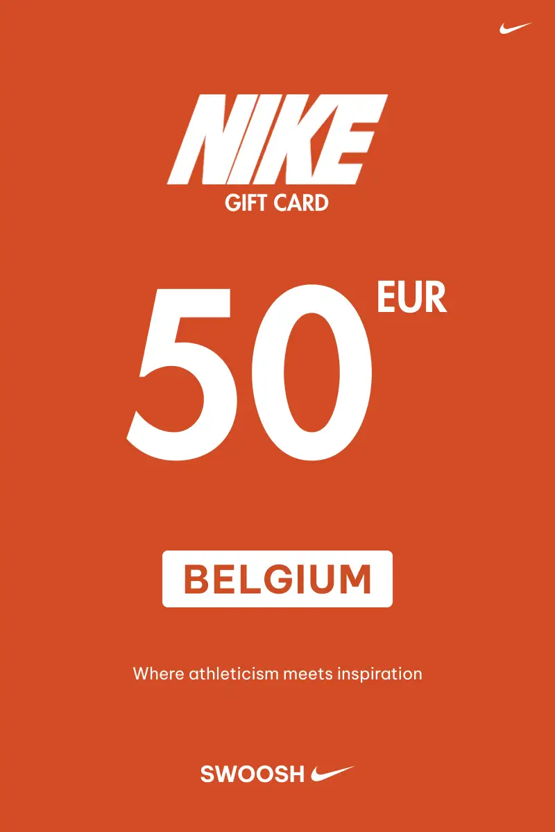 Nike 50 EUR Gift Card (Belgium) - Digital Key
