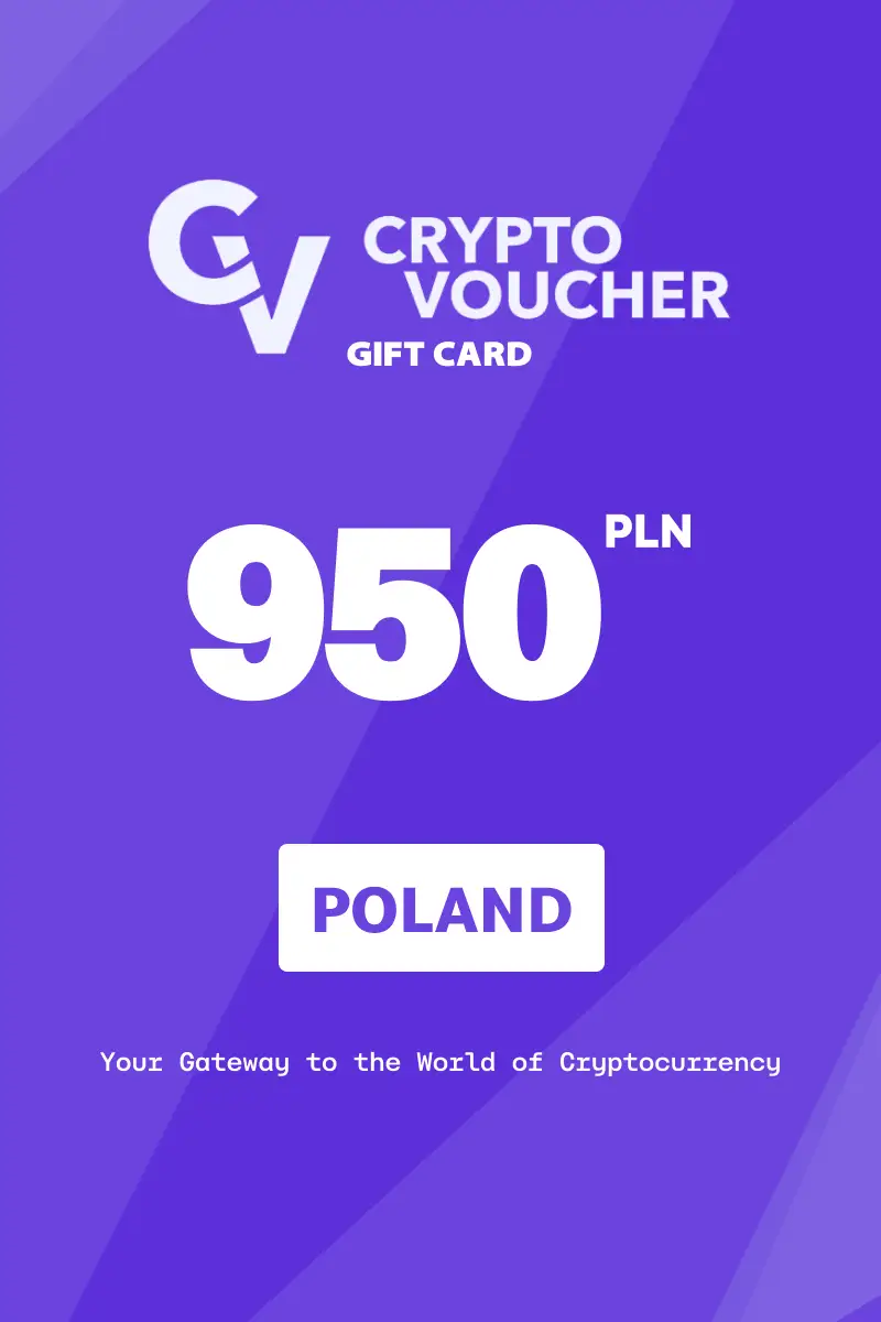 Crypto Voucher 950 PLN Gift Card (Poland) - Digital Key
