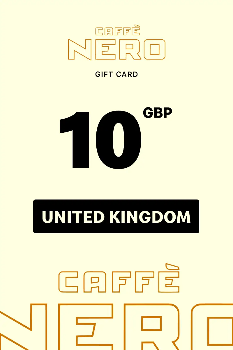 Caffè Nero 10 GBP Gift Card (United Kingdom) - Digital Key