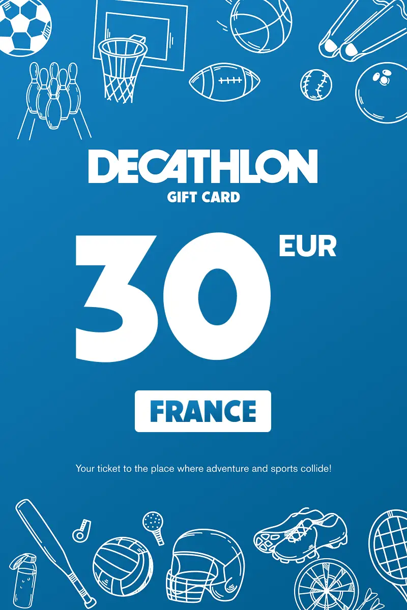 Decathlon 30 EUR Gift Card (France) - Digital Key