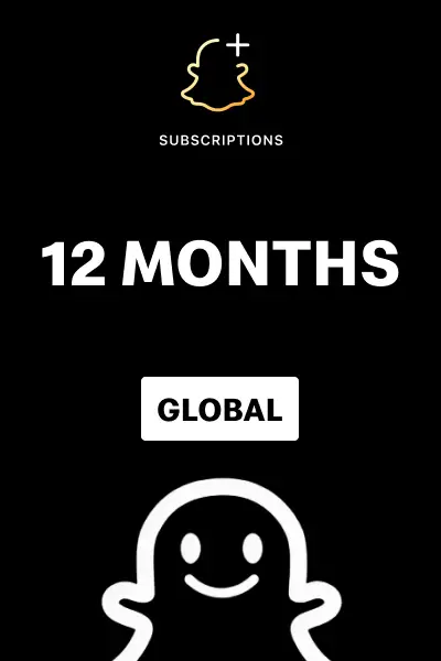 Snapchat+ 12 Months Subscription (Global) - Digital Key