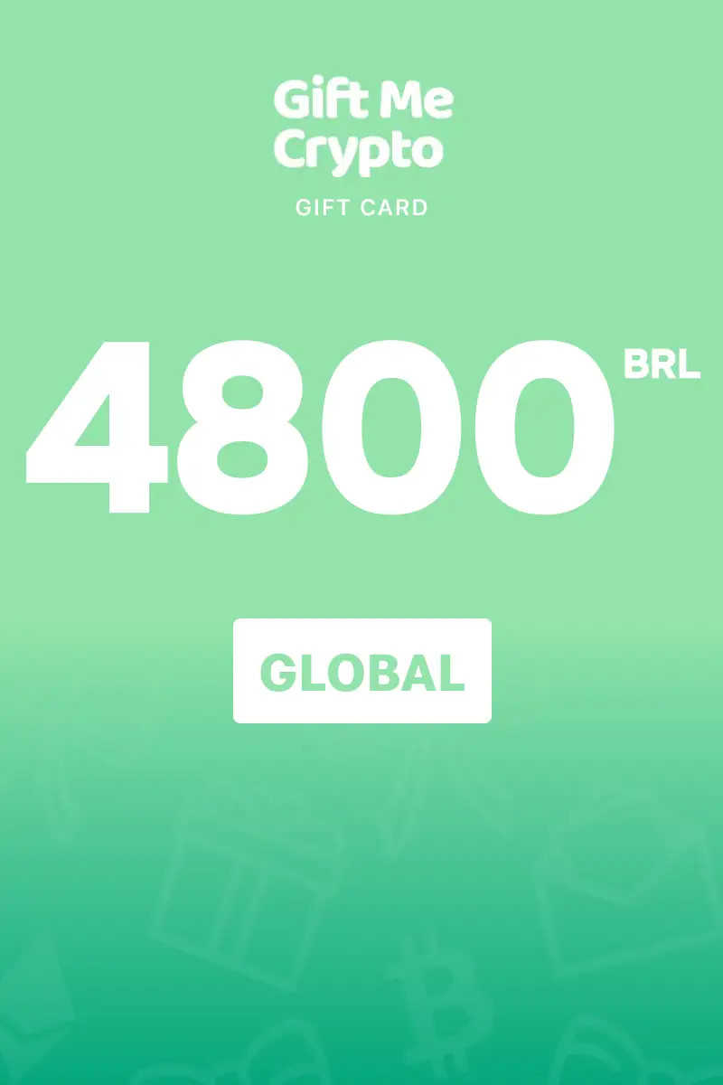 Gift Me Crypto 4800 BRL Gift Card (Global) - Digital Key