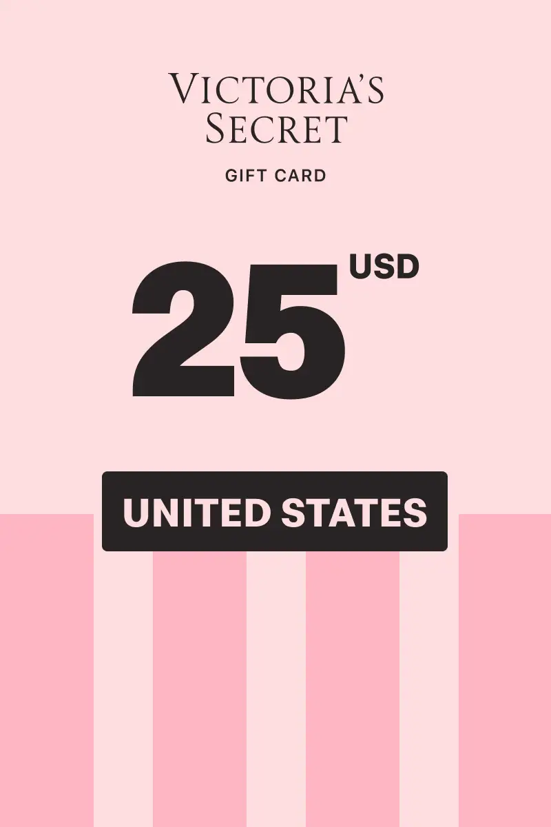 Victoria's Secret Pink 25 USD Gift Card (United States) - Digital Key
