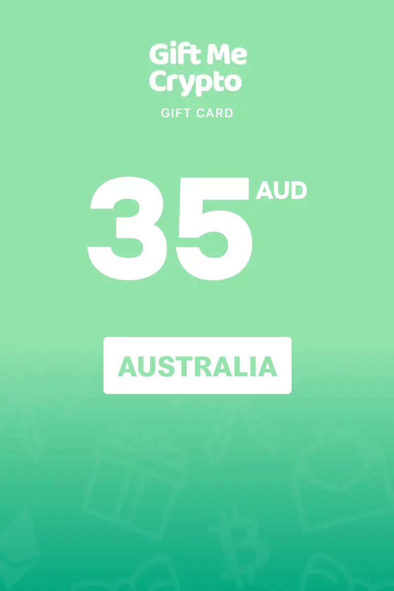 Gift Me Crypto 35 AUD Gift Card (Australia) - Digital Key