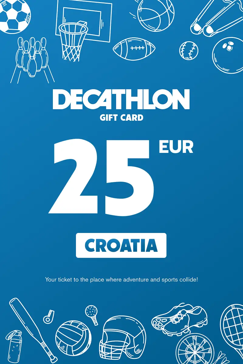 Decathlon 25 EUR Gift Card (Croatia) - Digital Key