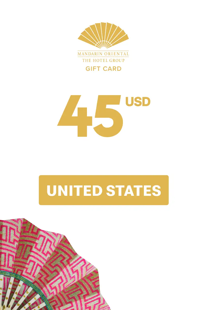 Mandarin Oriental Hotel Group 45 USD Gift Card (United States) - Digital Key
