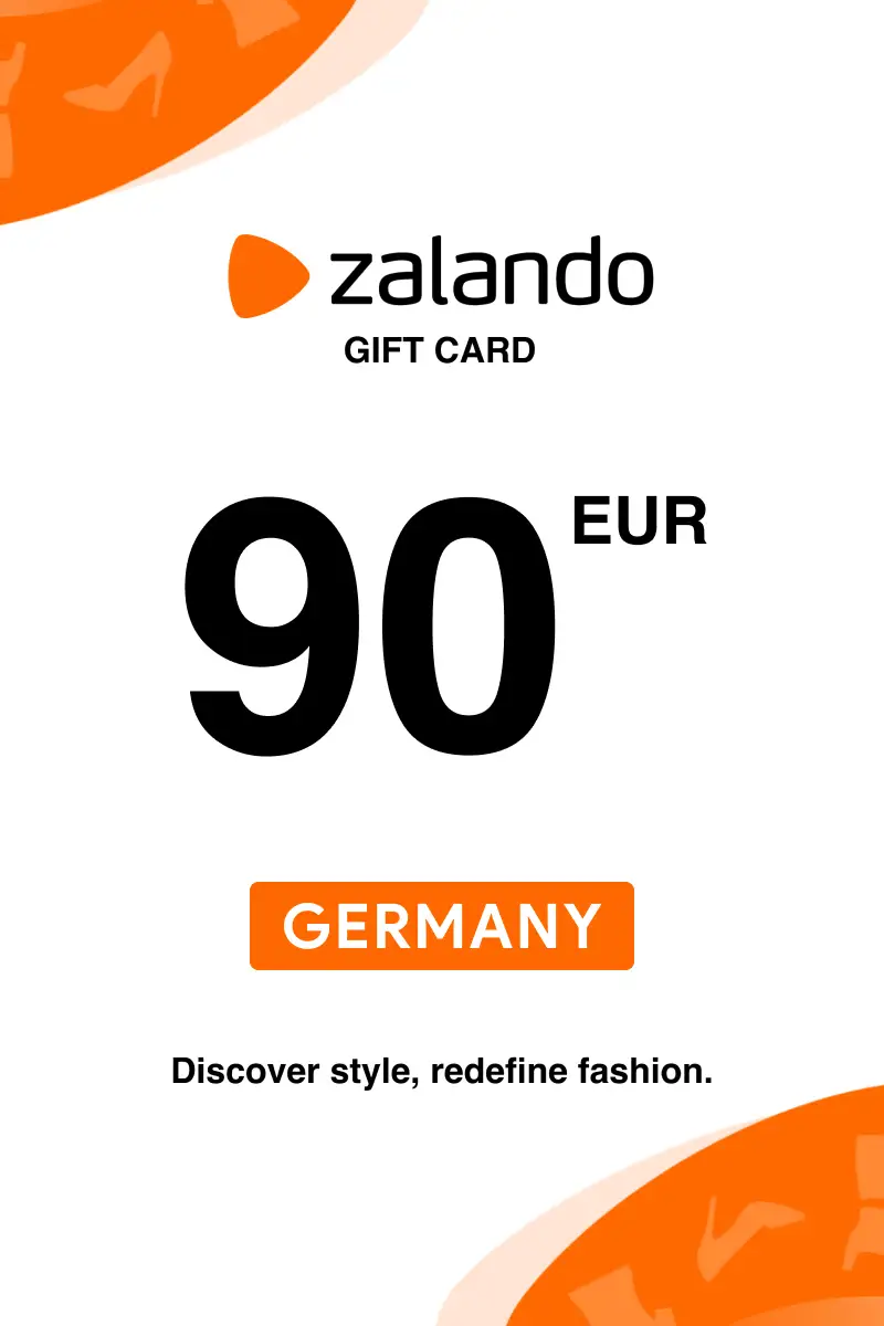 Zalando 90 EUR Gift Card (Germany) - Digital Key
