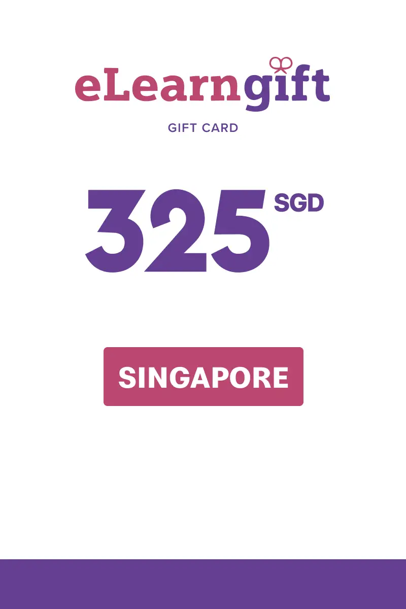 eLearn Gift 325 SGD Gift Card (Singapore) - Digital Key