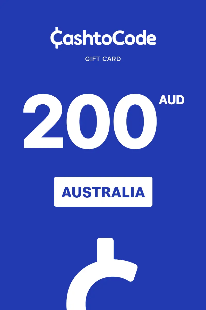 CashtoCode 200 AUD Gift Card (Australia) - Digital Key
