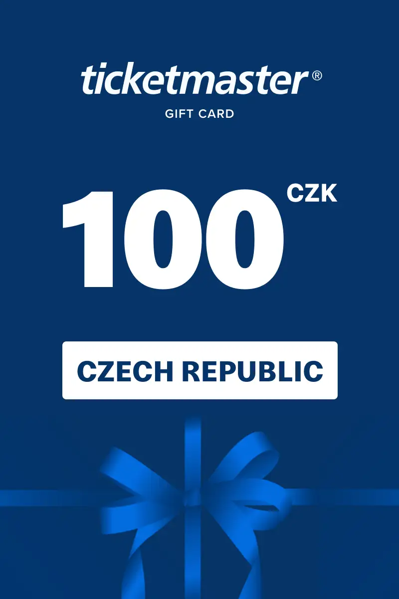 Ticketmaster 100 CZK Gift Card (Czech Republic) - Digital Key