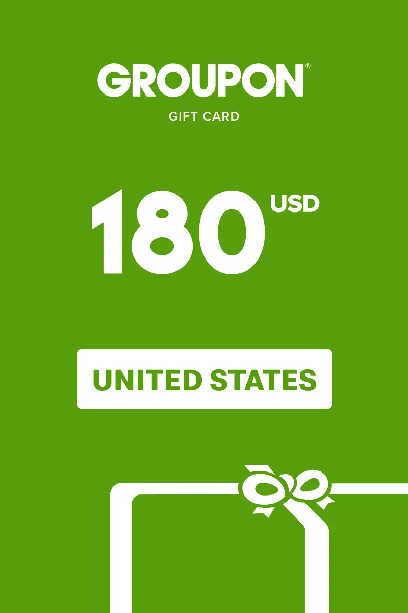 Groupon 180 USD Gift Card (United States) - Digital Key