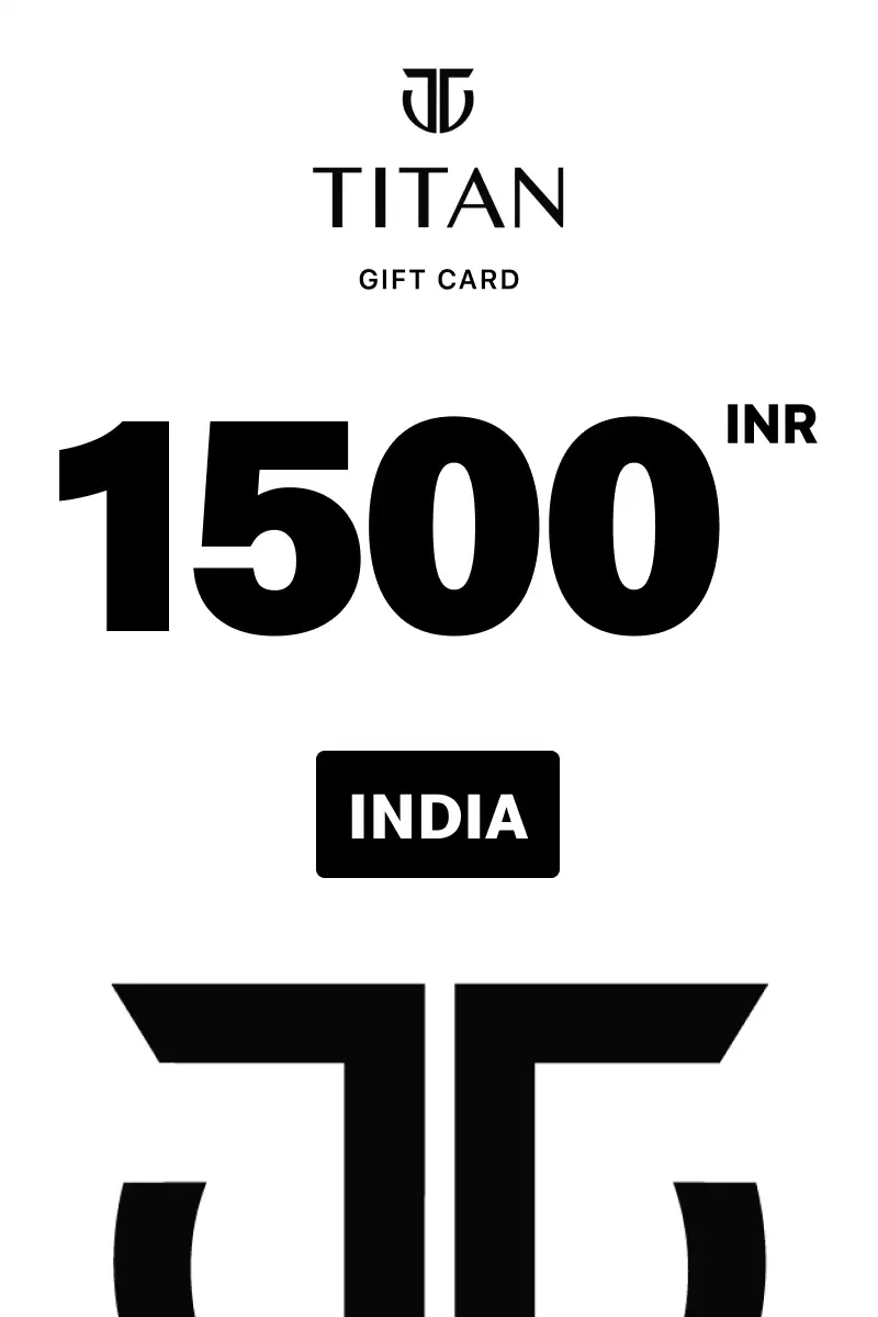 Titan 1500 INR Gift Card (India) - Digital Key
