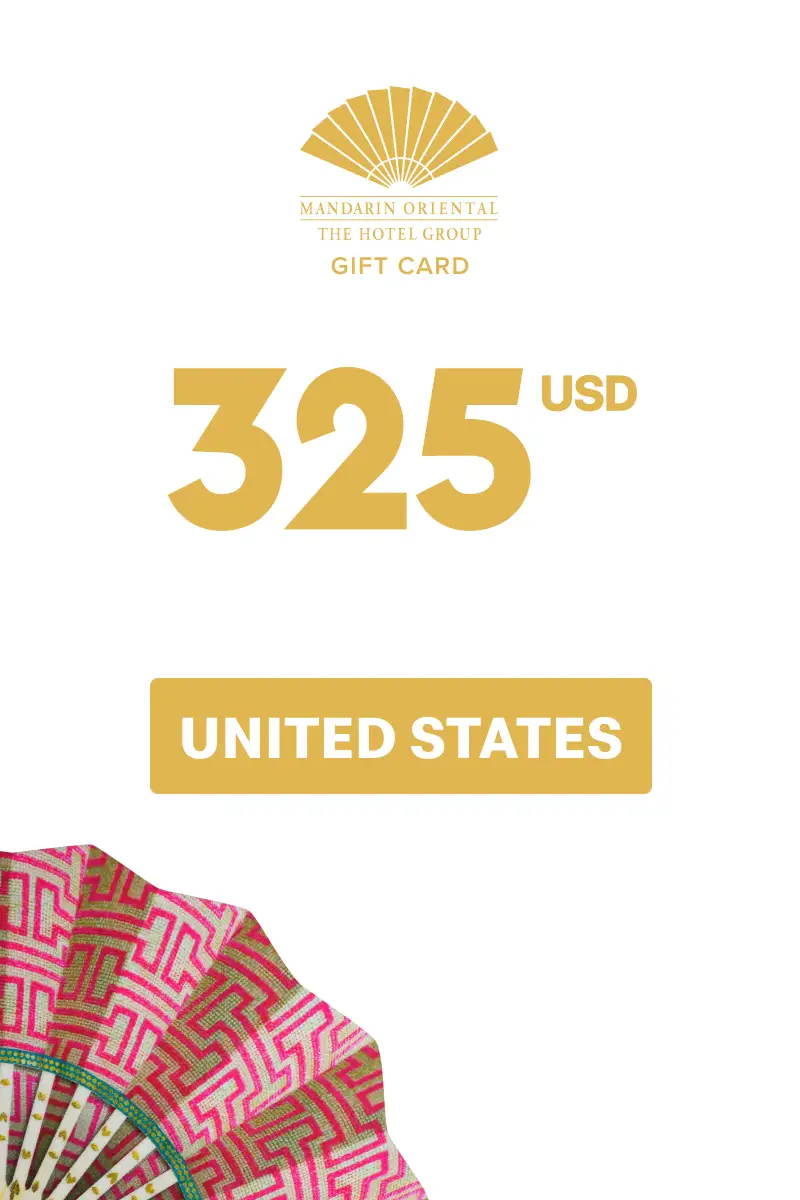 Mandarin Oriental Hotel Group 325 USD Gift Card (United States) - Digital Key