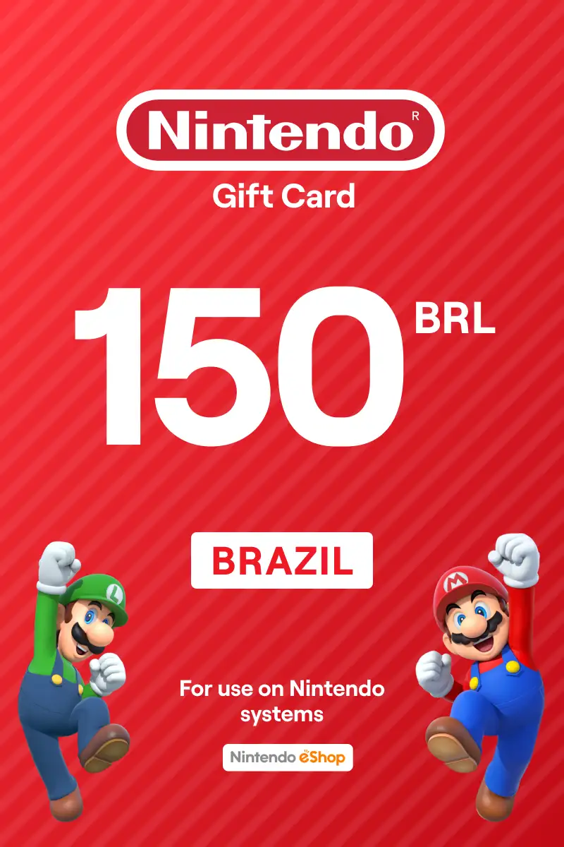 Nintendo eShop 150 BRL Gift Card (Brazil) - Digital Key