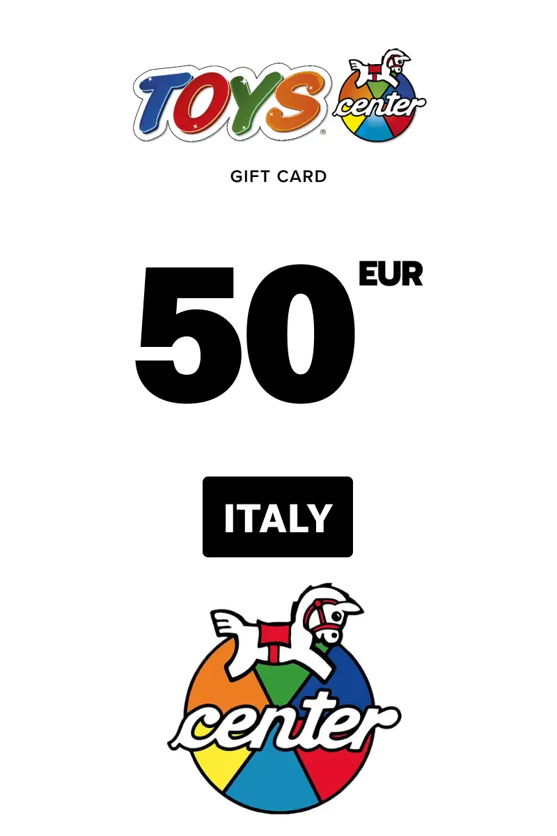 TOYS CENTER 50 EUR Gift Card (Italy) - Digital Key