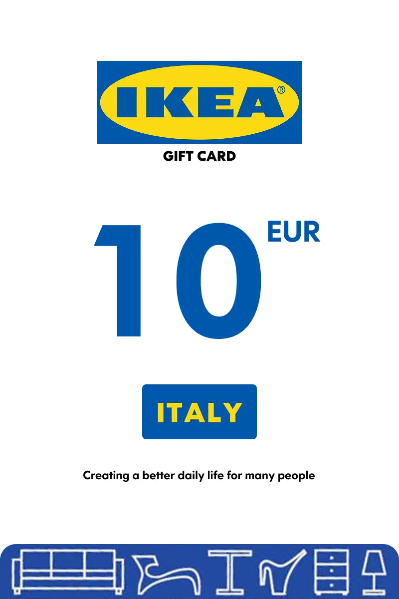 IKEA 10 EUR Gift Card (Italy) - Digital Key