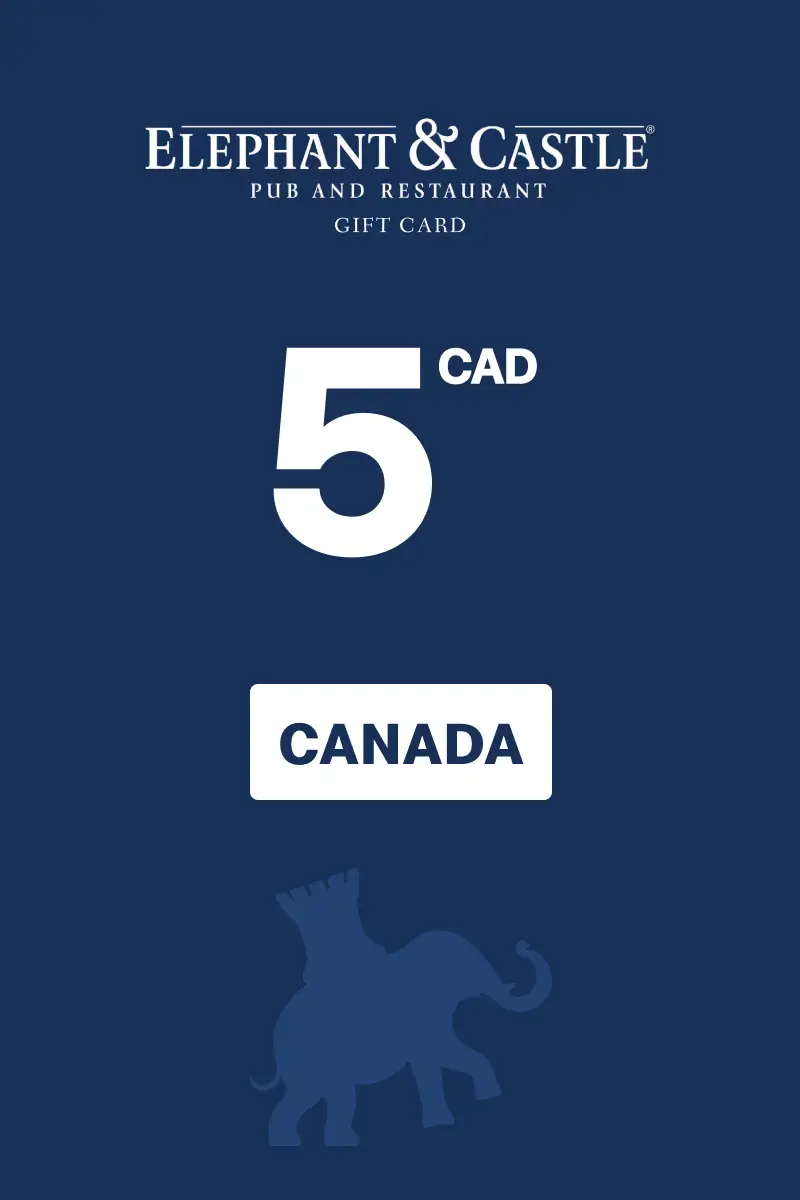 Elephant and Castle 5 CAD Gift Card (Canada) - Digital Key