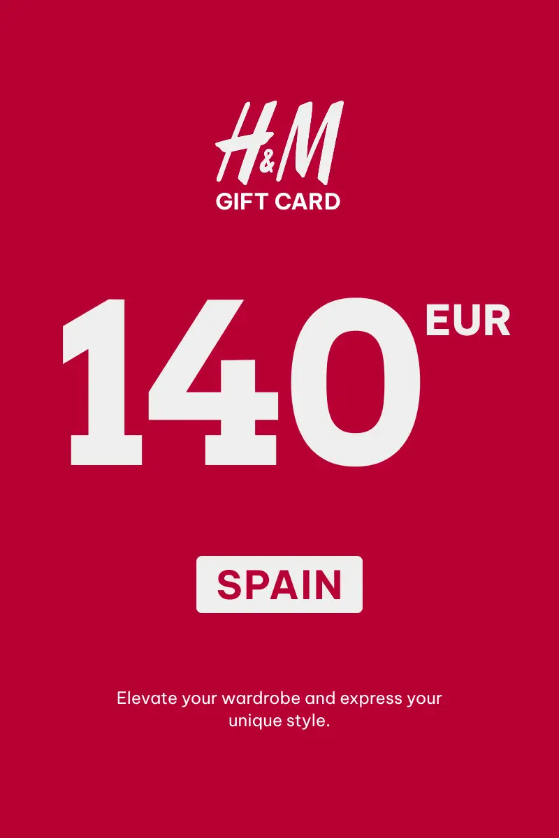 HandM 140 EUR Gift Card (Spain) - Digital Key