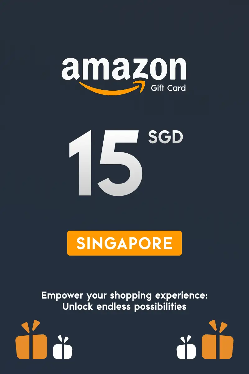 Amazon 15 SGD Gift Card (Singapore) - Digital Key