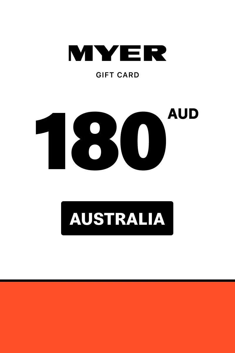 Myer 180 AUD Gift Card (Australia) - Digital Key