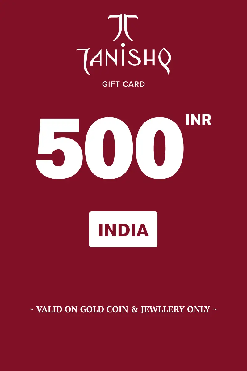 Tanishq Gold Coin 500 INR Gift Card (India) - Digital Key